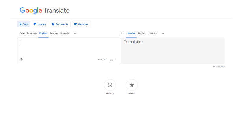 هوش مصنوعی ترجمه گوگل