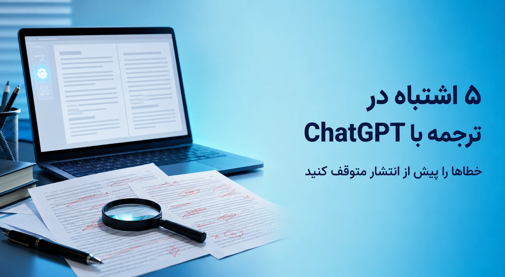 ۵ اشتباه رایج در ترجمه با ChatGPT و ابزارهای مشابه
